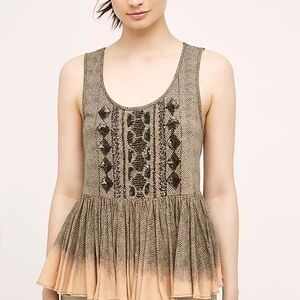 Anthropologie Suva Swing Tank